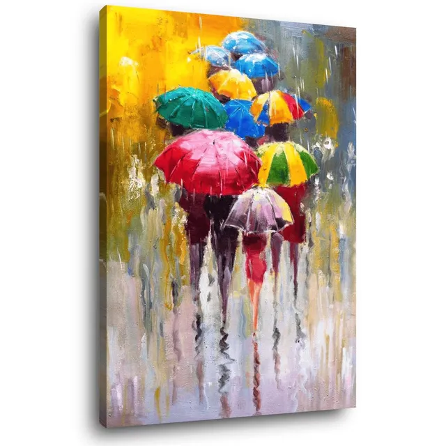 Ceanothe Parapluie tableau toile 45x65 cm HD
