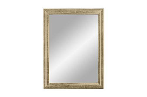 FRAMO Trend 35 miroir mural 30x35 cm feuille argentée