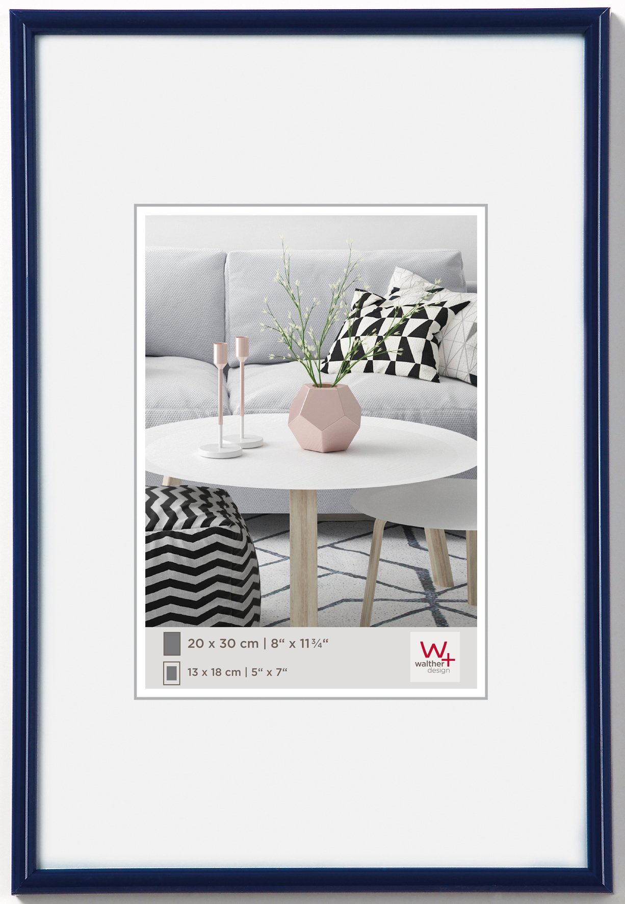 Walther Galeria KG130H cadre photo plastique or A4 21x29,7 cm
