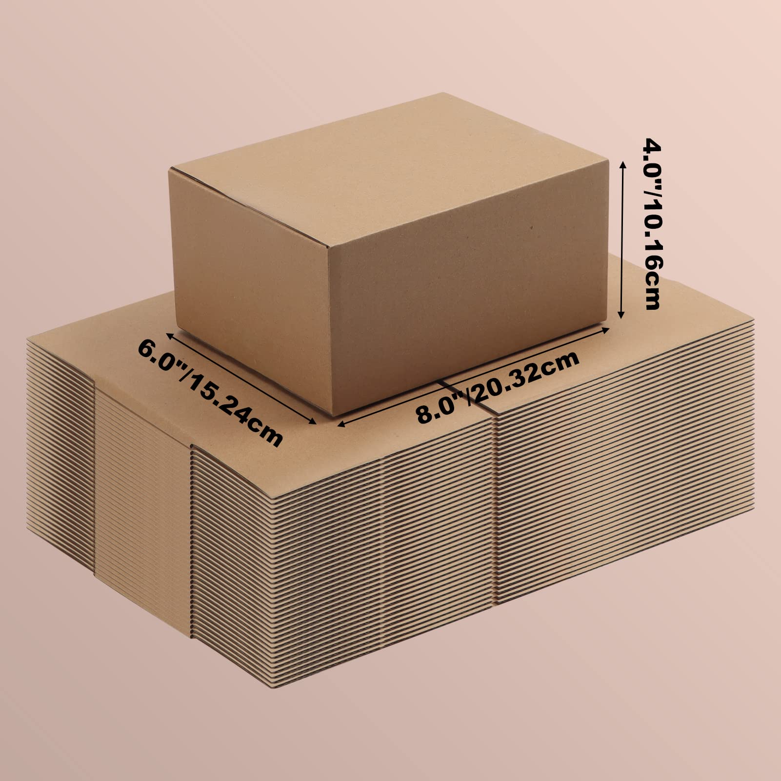 EYMPEU carton expédition 20x15x10 cm marron lot 40
