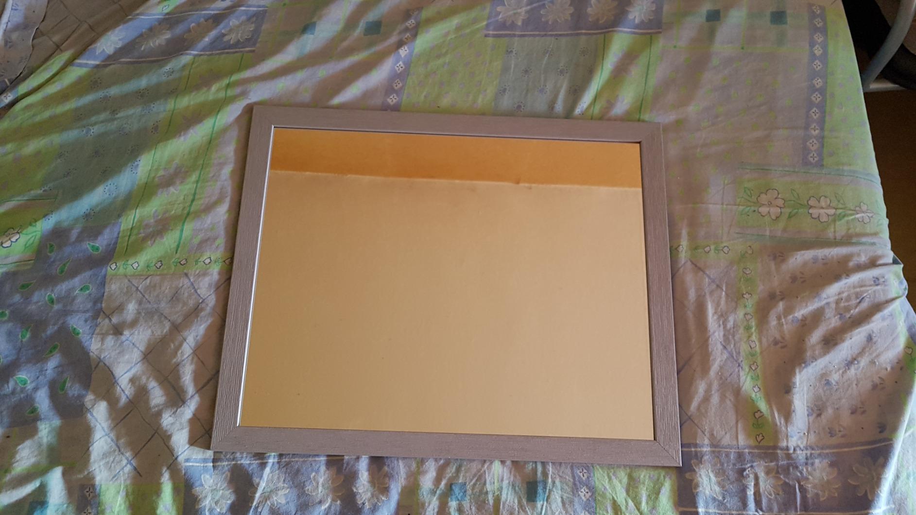 Ceanothe Karma 22529 miroir noir 40x50 cm bois massif