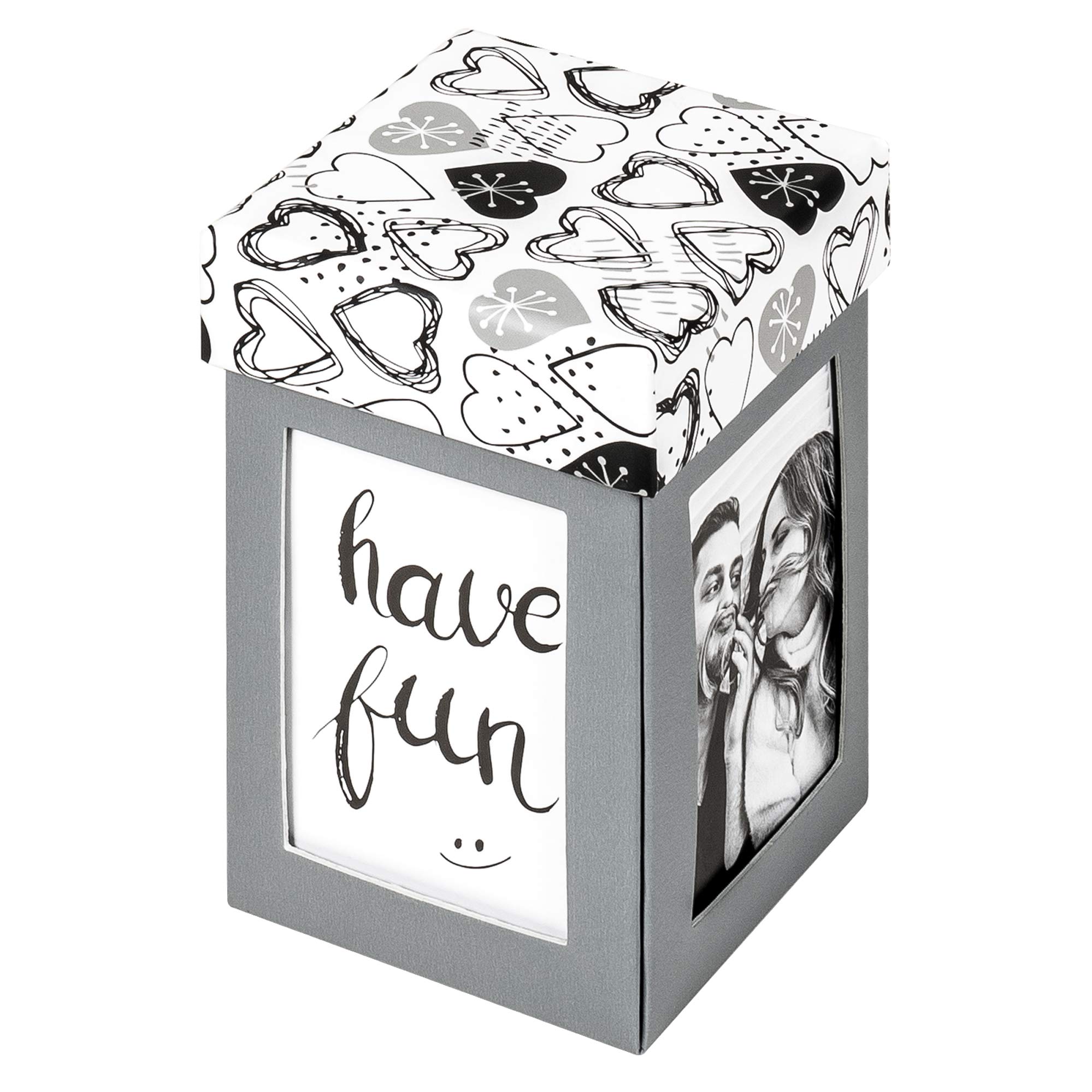 walther design Surprise FB-280-W boîte photo blanc 7,6x11cm