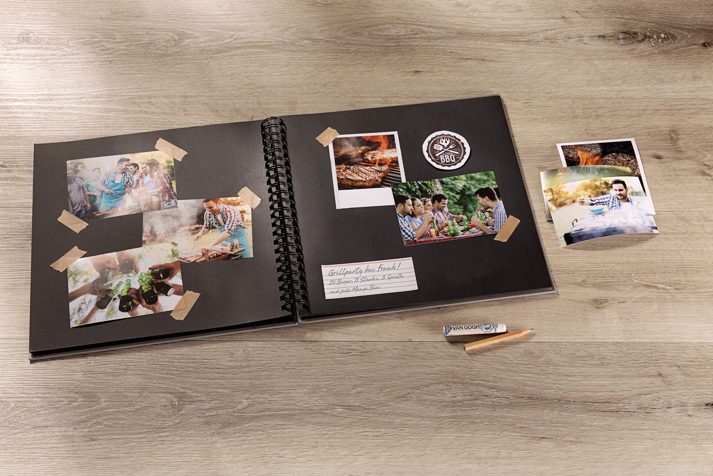 walther design Fun SA-109-BL album photo bleu clair 23x17 cm 40 pages