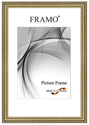 FRAMO N°085 cadre photo baroque vieux-argent 10x20 cm