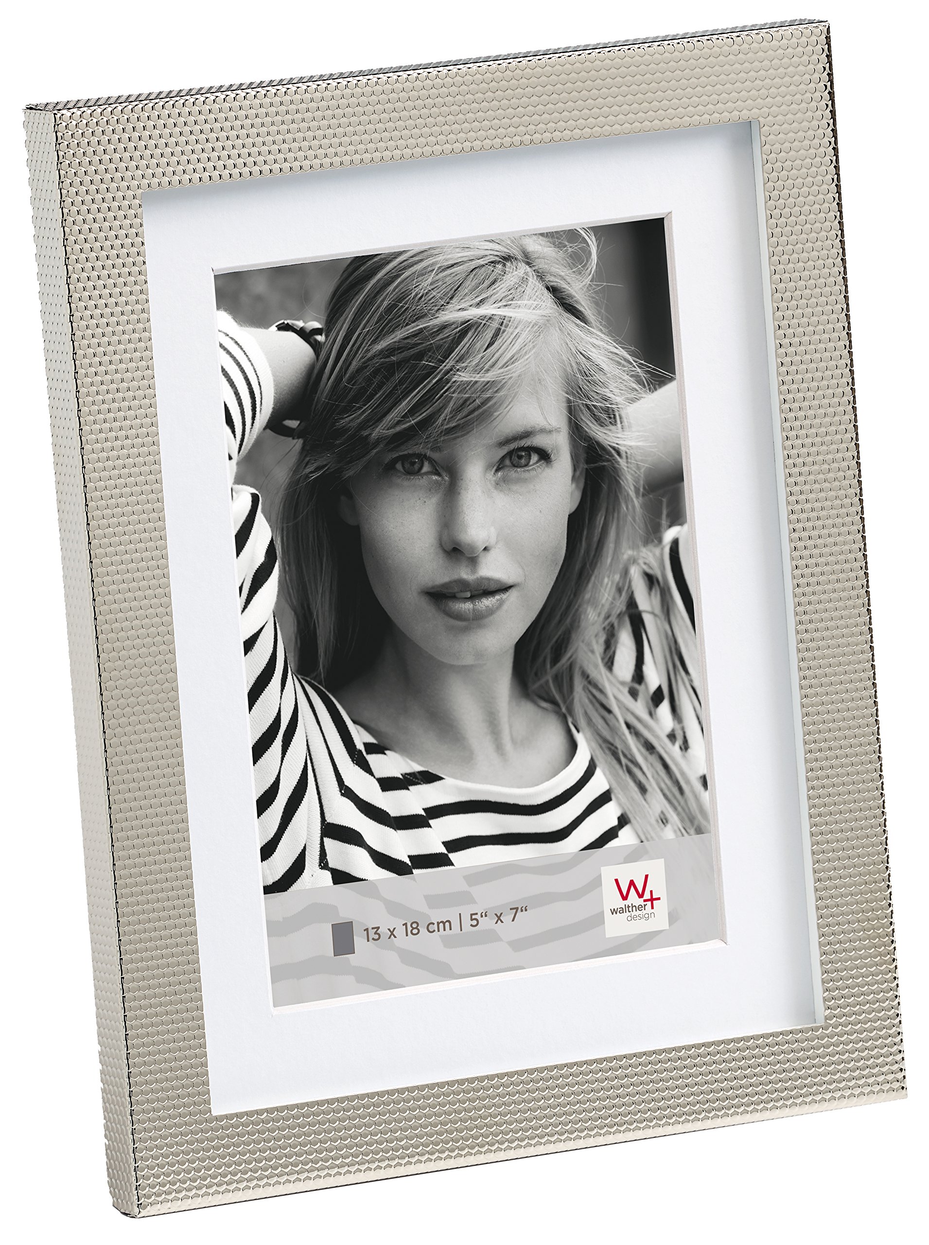 walther design Chiara RI015D cadre photo métal anthracite 10x15