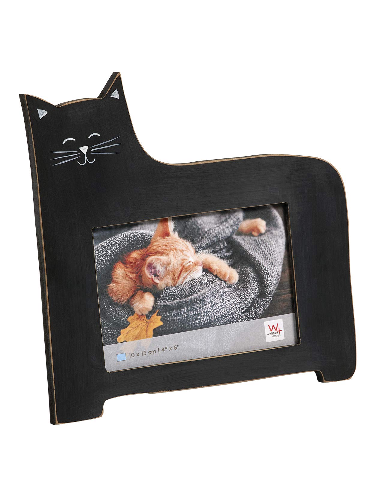 walther design Chat CA199B figurine déco noir 17 cm