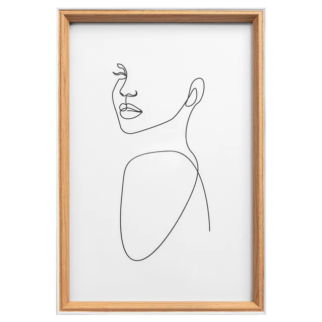 walther design Silhouette NW040P cadre photo 30x40 cm hêtre