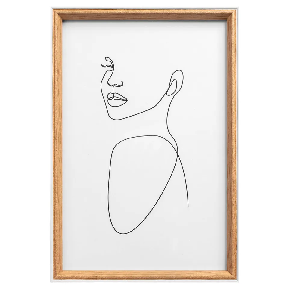 walther design Silhouette NW040P cadre photo 30x40 cm hêtre