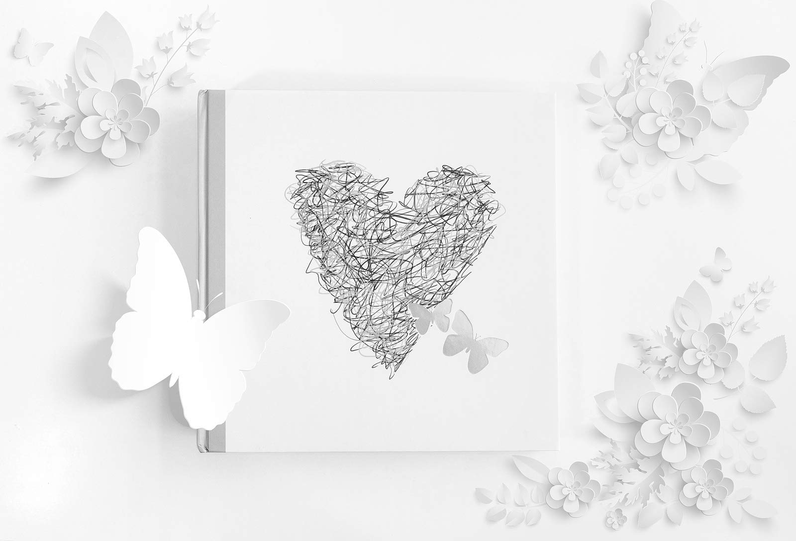 walther design Amoureux GB-158 livre d'or blanc 23x25 cm 72 pages