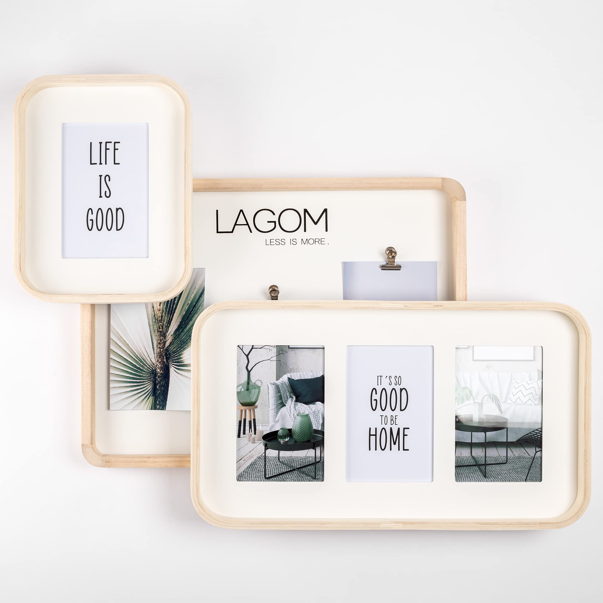 walther design Urban Nature SK015H cadre photo 10x15 cm naturel