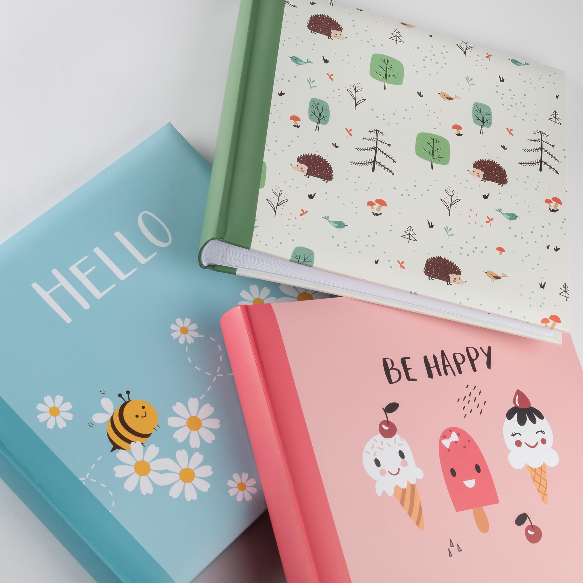 walther design Be Happy FA-281-2 album photo enfant rose 26x25 cm