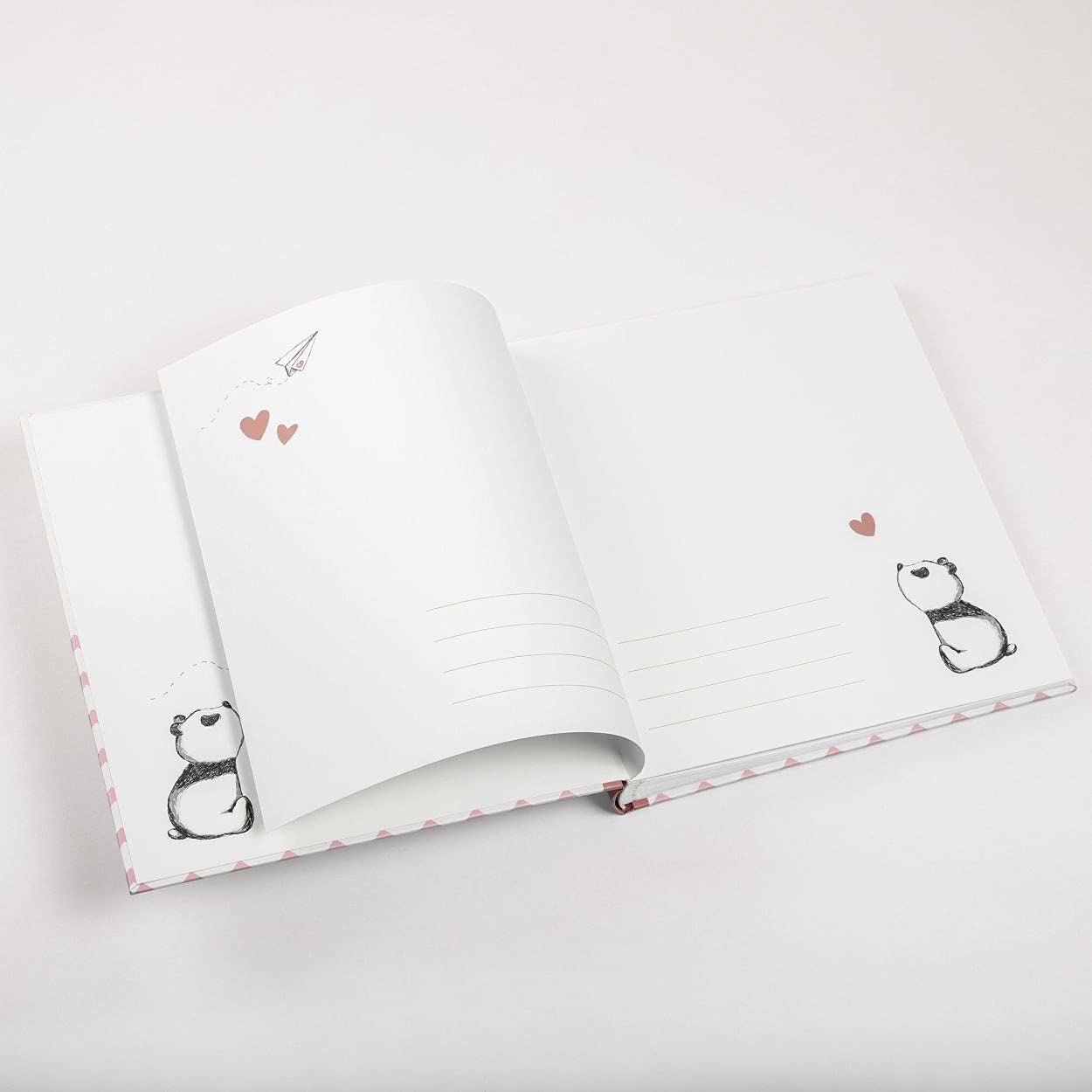 walther design Little Panda UK-281-R album bébé rose