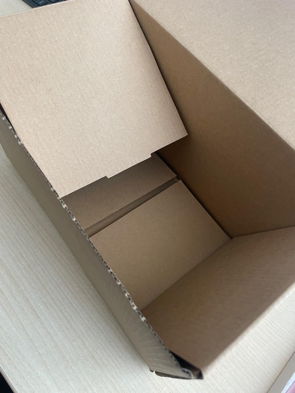 EYMPEU boîte carton 28x15,3x15,3 cm lot 20 brune triple cannelure