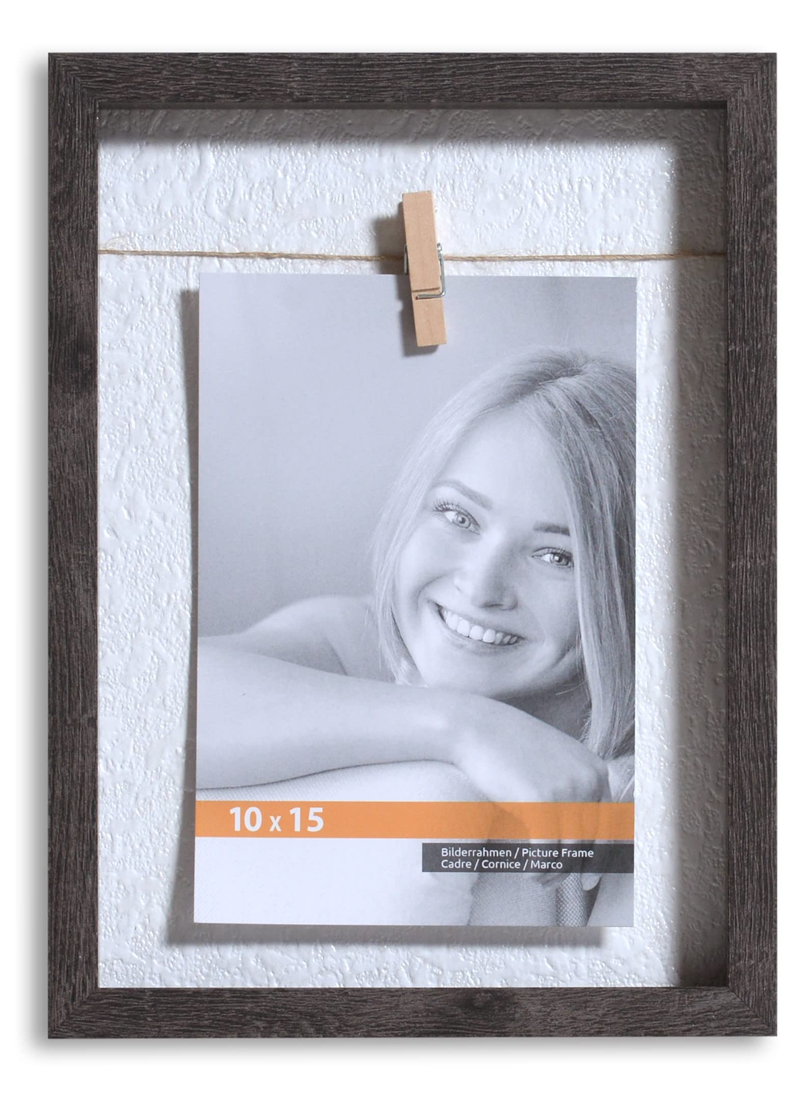 Victor Clip Frame cadre photo noir 17x23 cm 10x15
