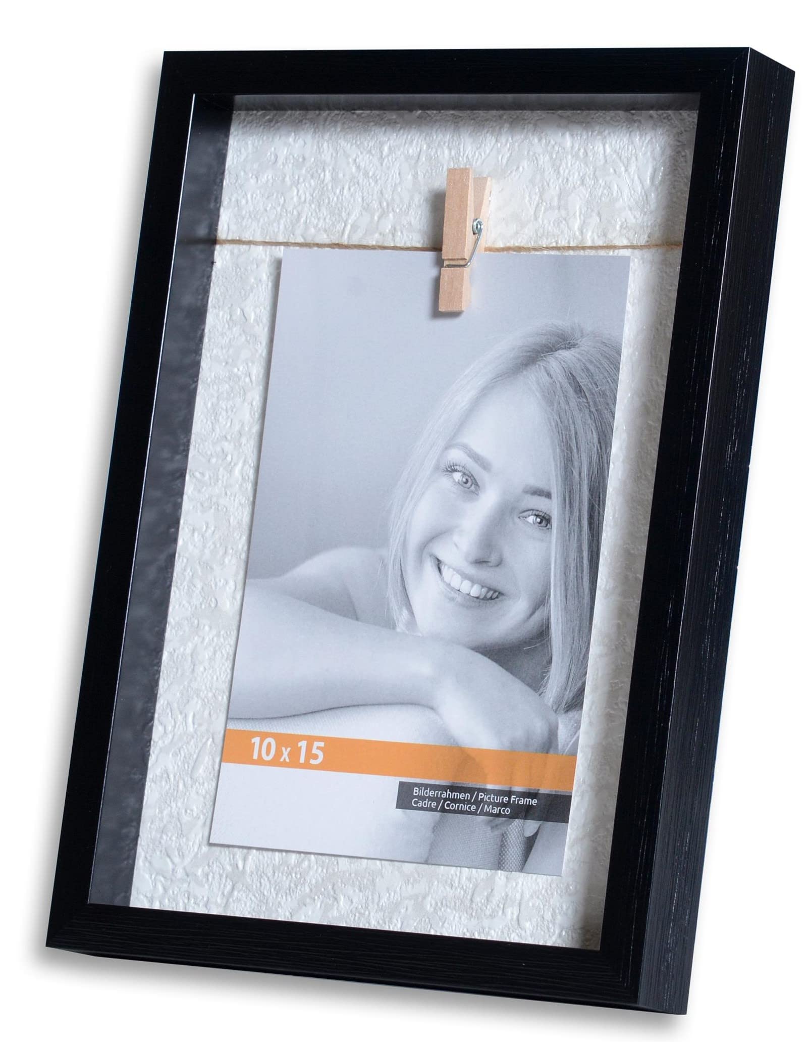 Victor Clip Frame cadre photo noir 17x23 cm 10x15