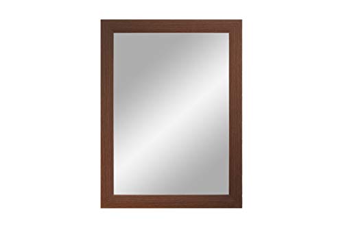 FRAMO Trend 35 miroir mural wengé 30x30 cm