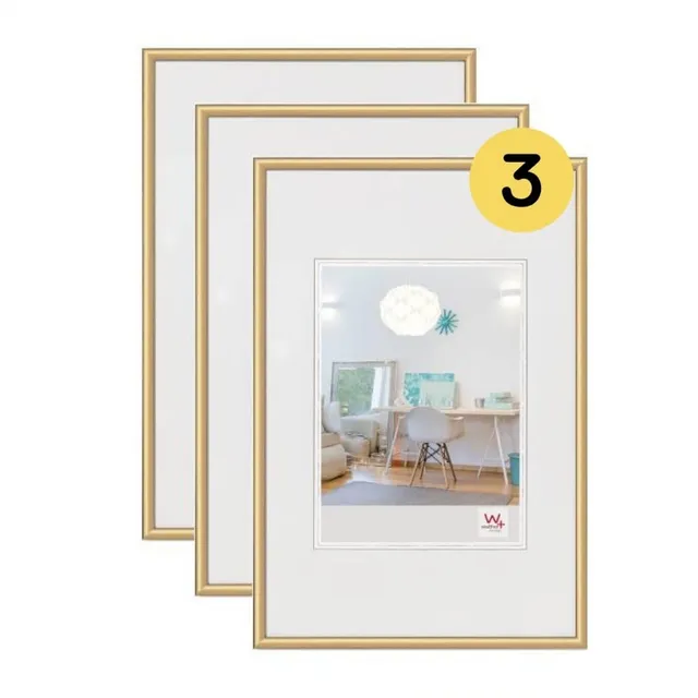 walther design New Lifestyle KV318G3 cadres photo or 13x18 lot 3