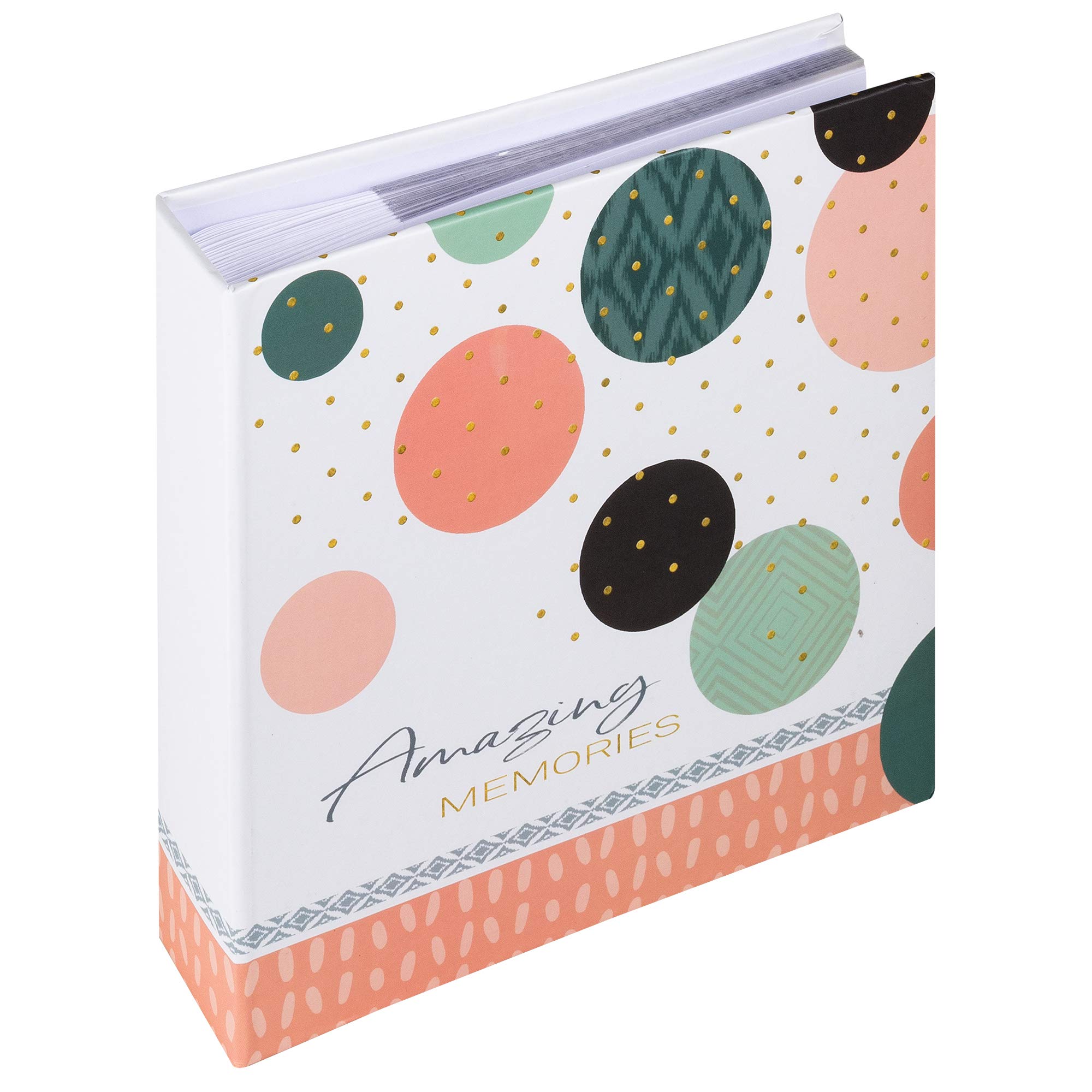 walther design Amazing Memories MX-485-R album photo rose saumon 30x30 cm