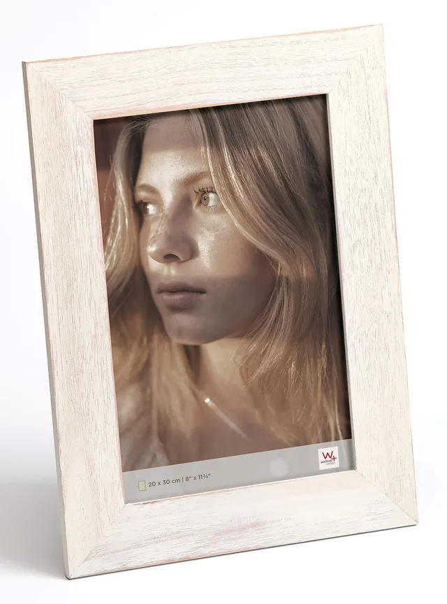 Walther Design Limmerick YE030W cadre photo blanc 20x30 cm bois
