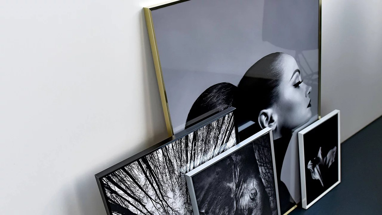 Nielsen Design Pixel cadre photo aluminium pente