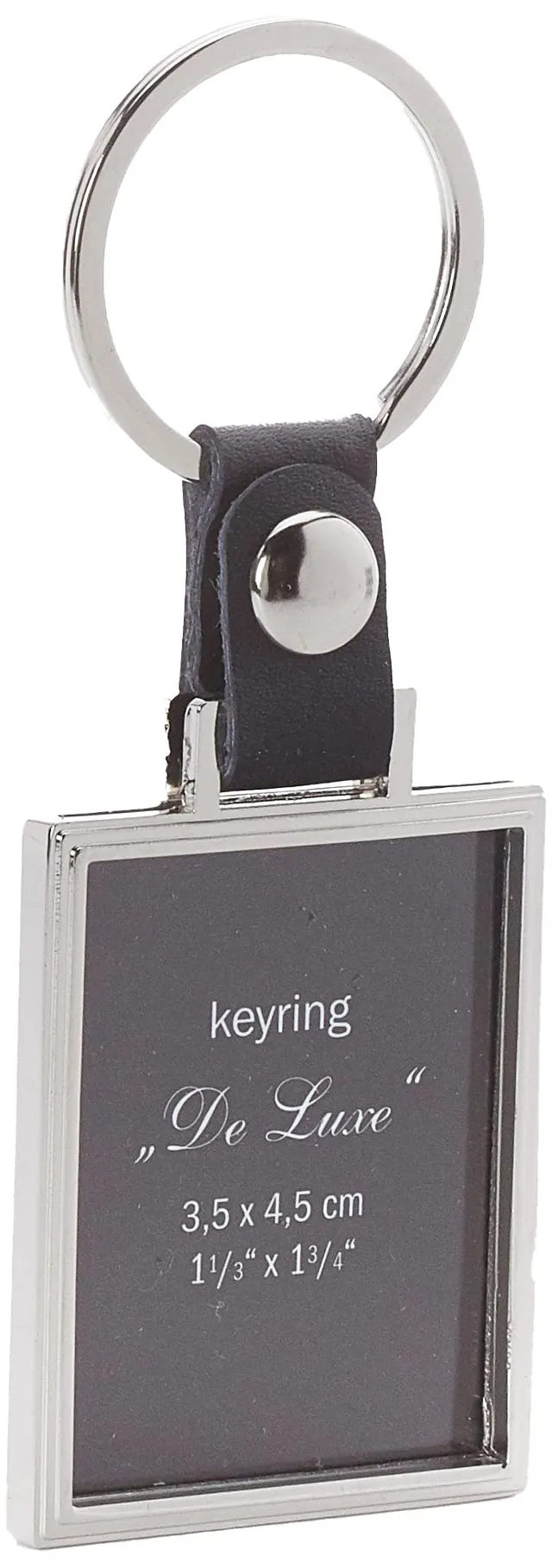 Walther Design Deluxe MR-199-B porte-clés 3,5x4,5 cm noir métal