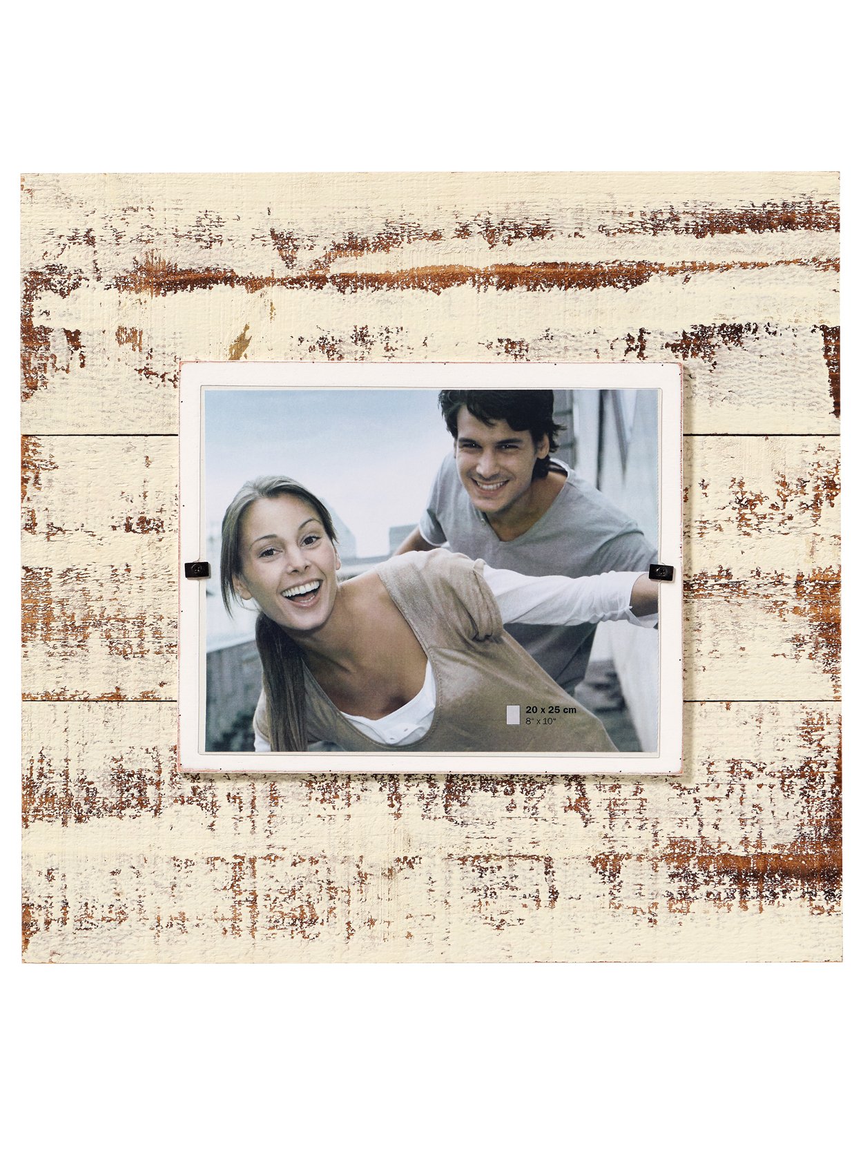 walther design Offaly ZF125O cadre photo bois blanc 21x25,5 cm