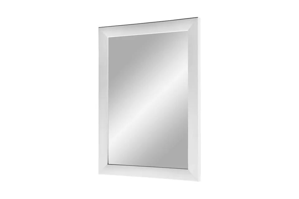 FRAMO Trend 35 miroir mural blanc mat 30 x 45 cm