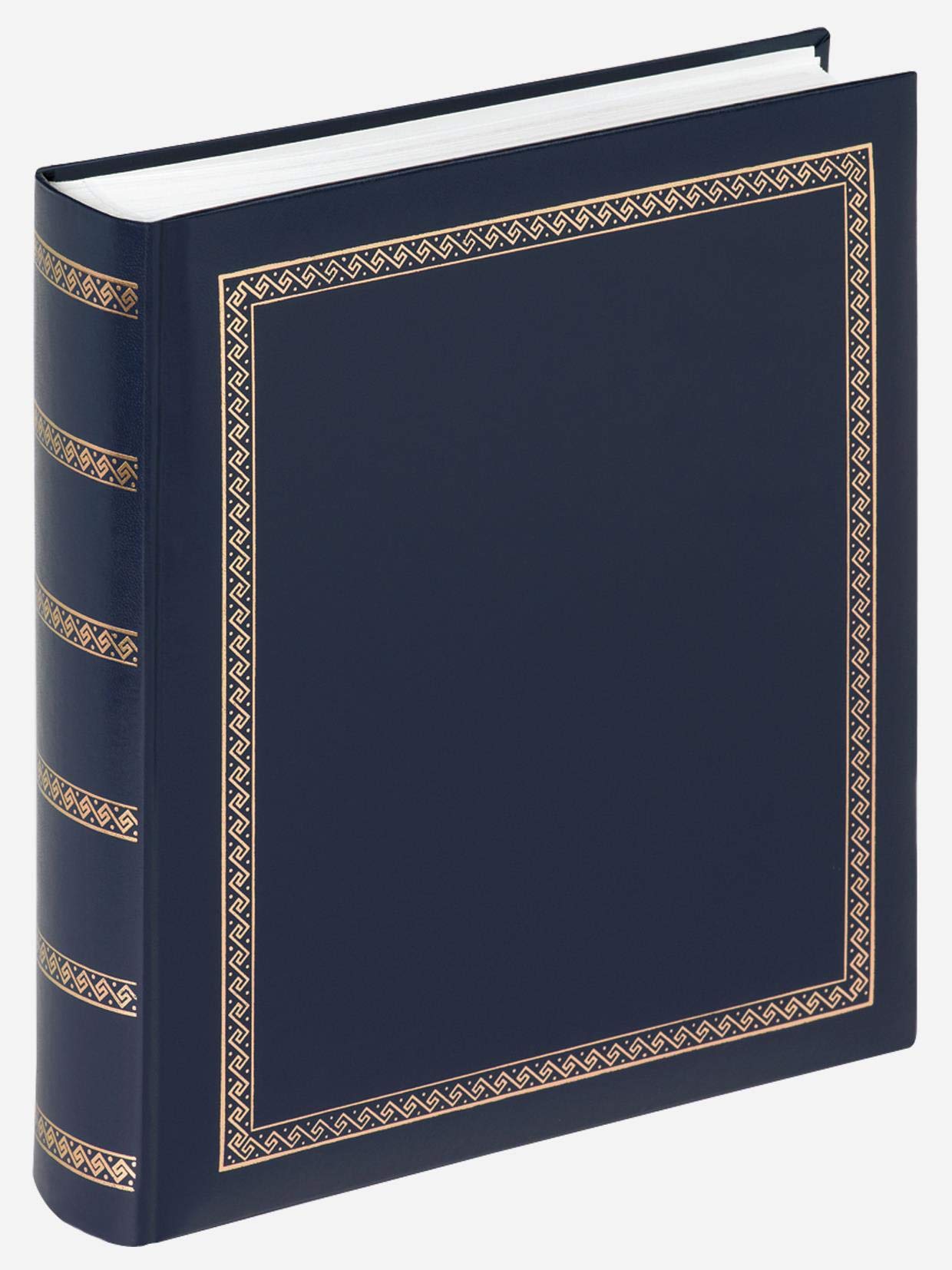 walther design Chic album photo 26x25 cm bleu simili cuir