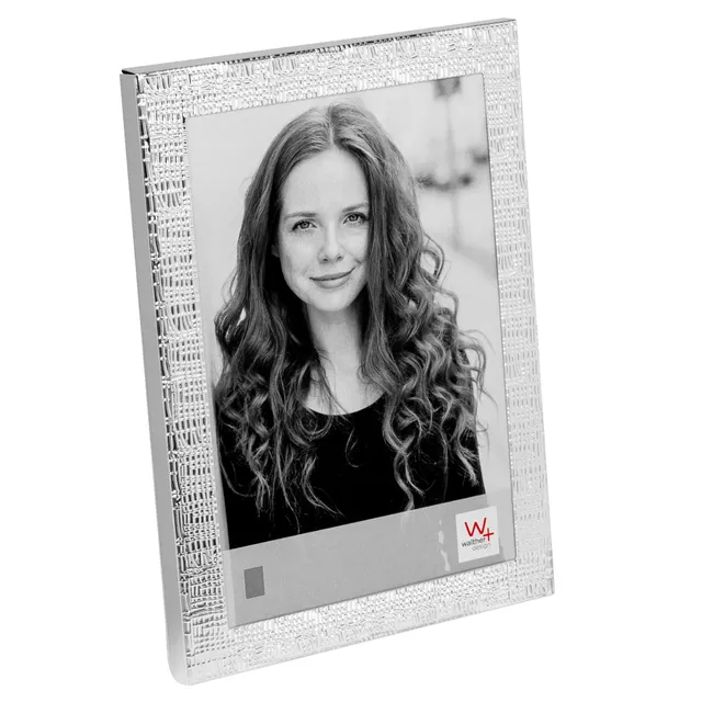 walther design Mirja AB318S cadre portrait alu argenté 13x18 cm