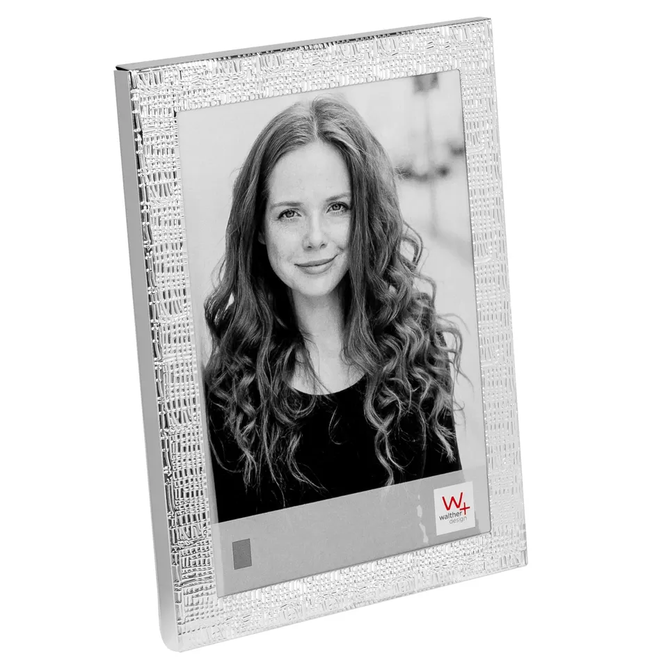 walther design Mirja AB318S cadre portrait alu argenté 13x18 cm