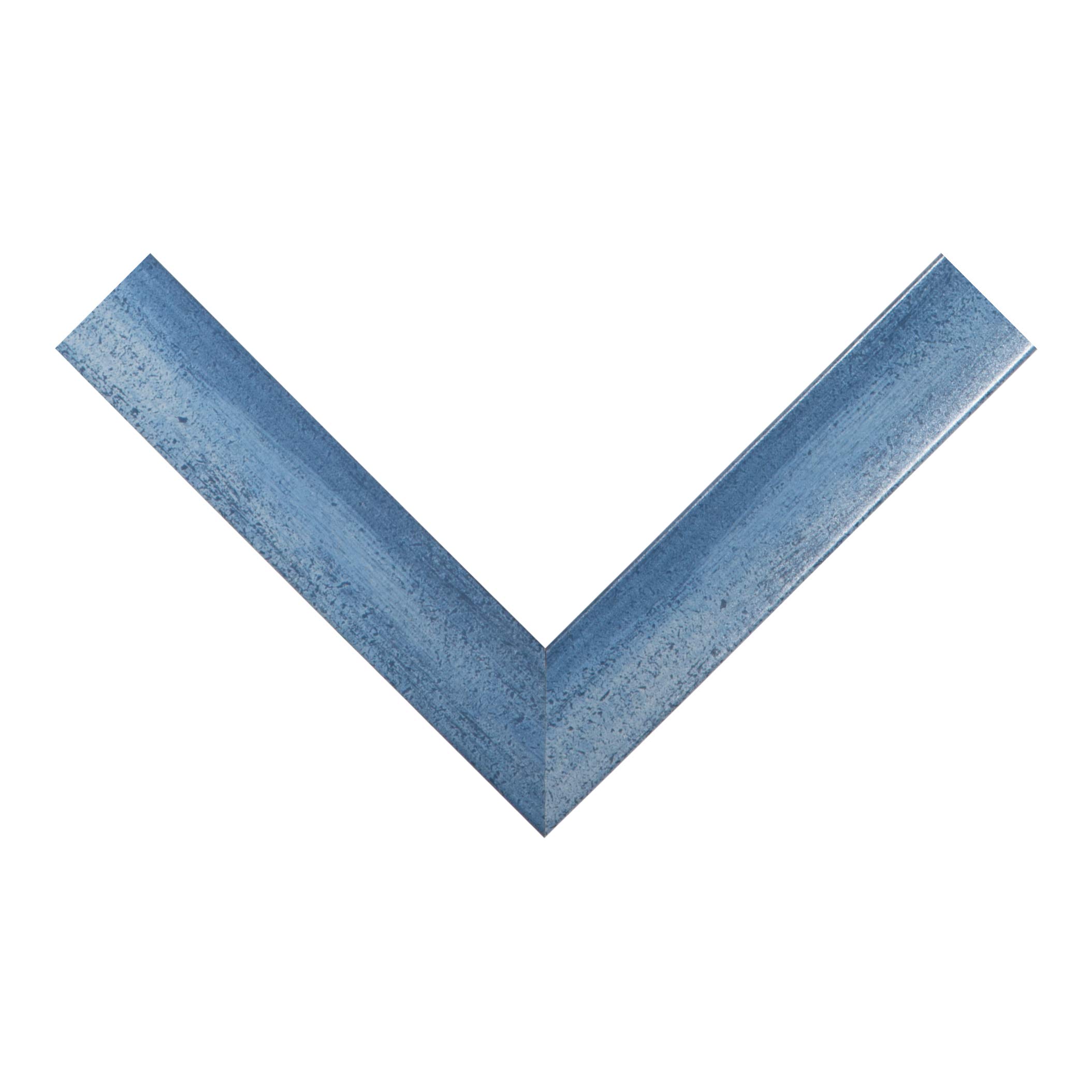 FRAMO Trend 35 miroir mural bleu clair 35x40 cm bois