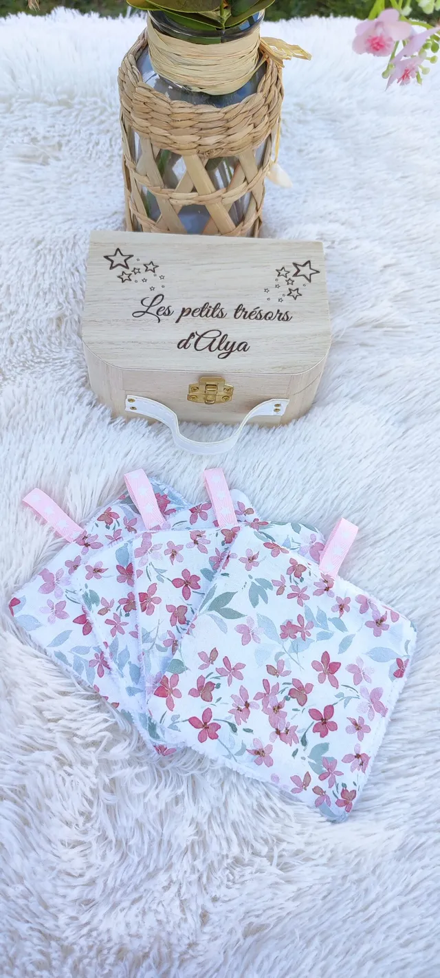 Creat’Angel Petite valise enfant prénom 13,5 cm gravée