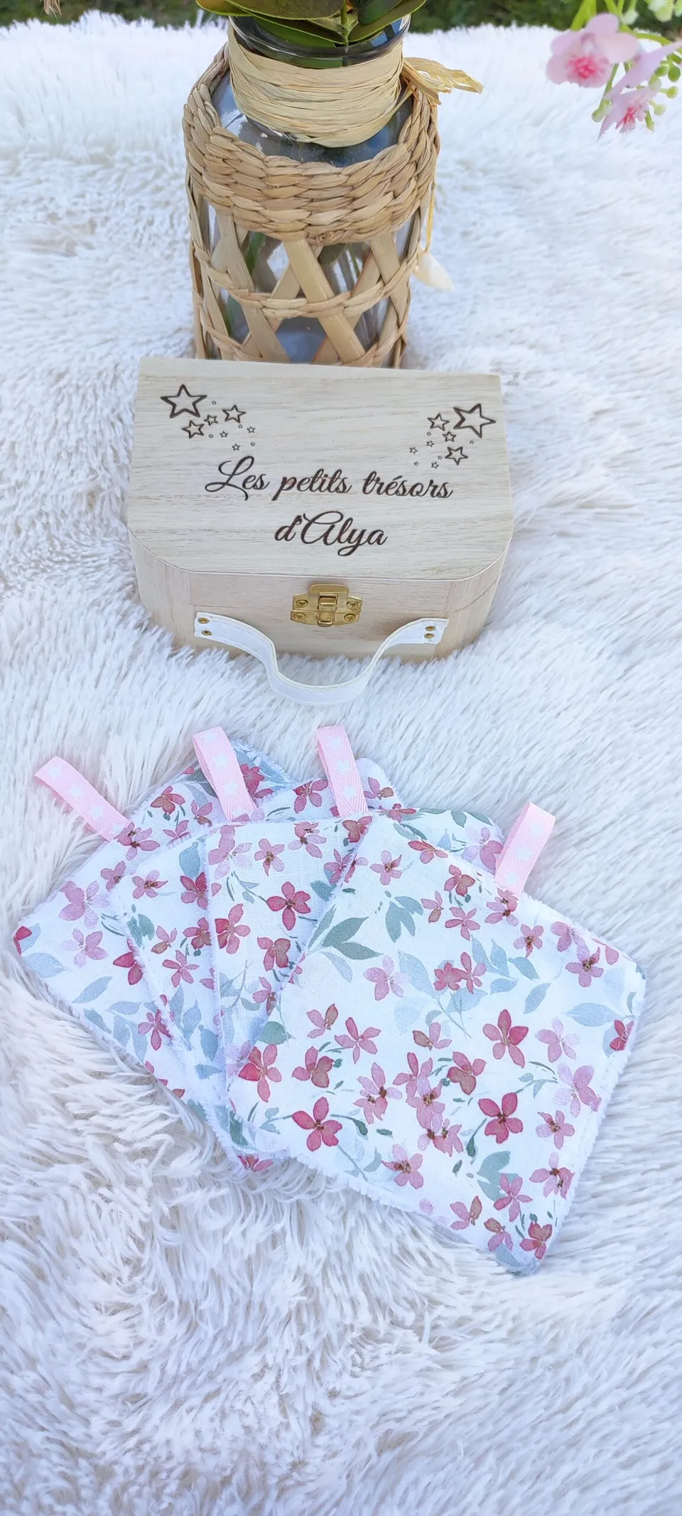 Creat’Angel Petite valise enfant prénom 13,5 cm gravée