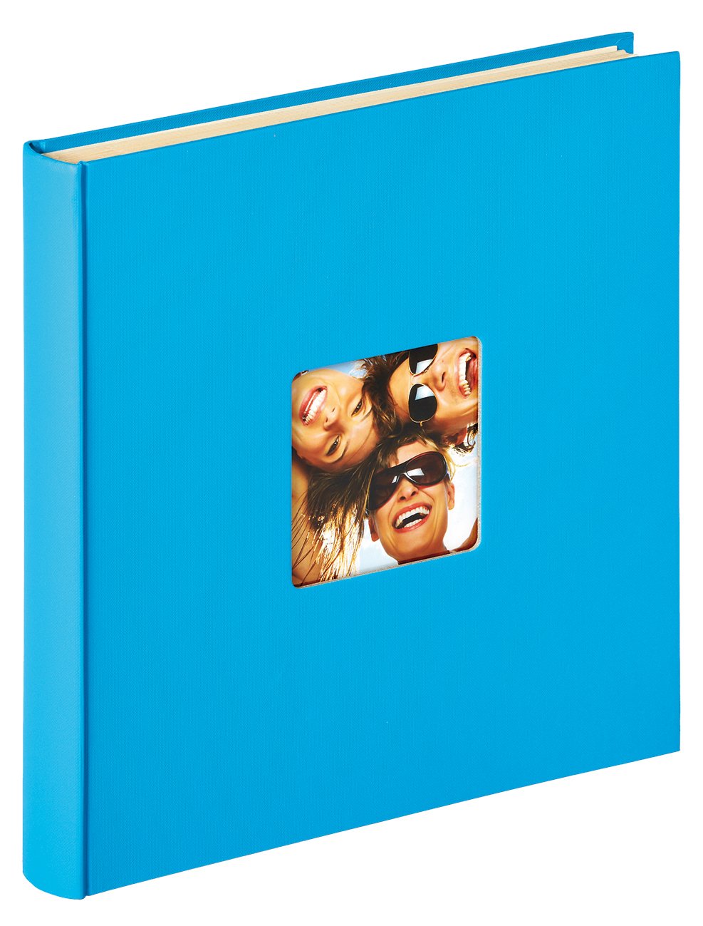 walther design Fun SK-110-B album photo noir 33x34 autocollant