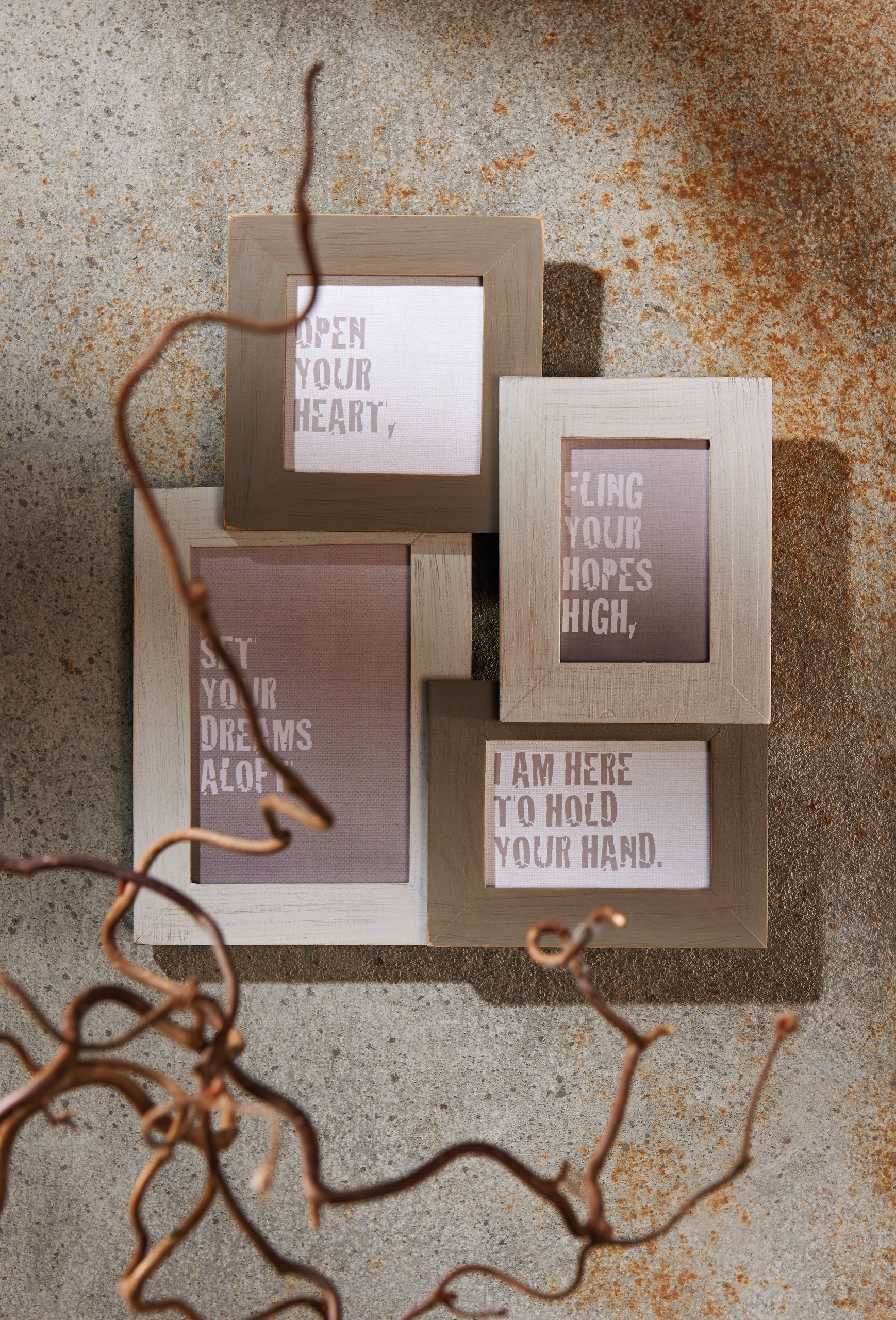 Walther Design Bete VY318D cadre photo bois gris 13x18 cm