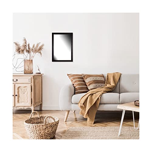 Ceanothe Karma 22529 miroir noir 40x50 cm bois massif