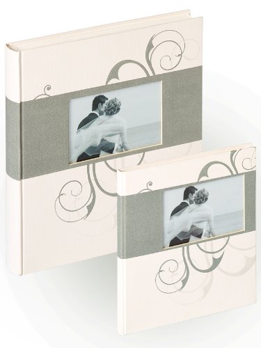 walther design Romance GB-134 livre d'or blanc lin mariage