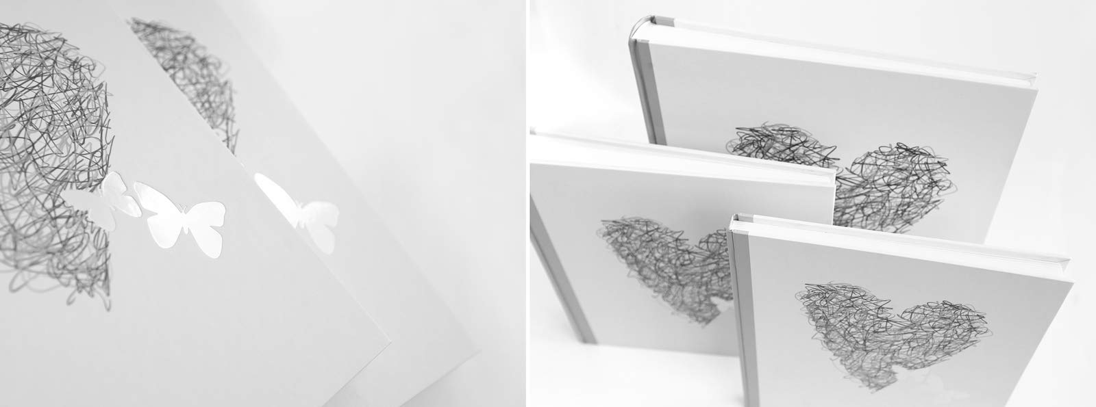 walther design Amoureux GB-158 livre d'or blanc 23x25 cm 72 pages