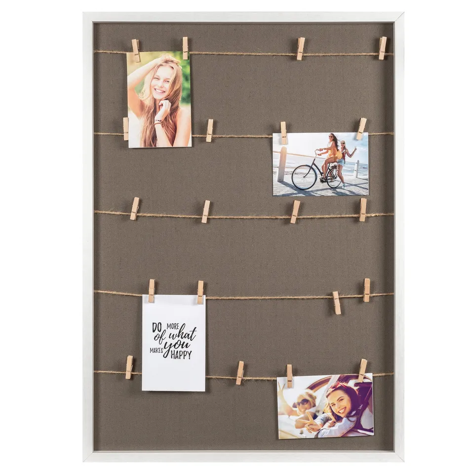 Walther Design XR070D cadre photo 50x70 cm 20 clips bois