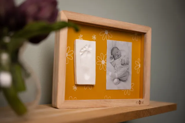 Petit Artichaut Classic Frame Daisy Ochre cadre photo ocre