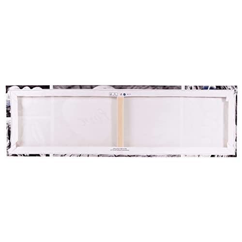 Ceanothe Etretat tableau toile 30x97 cm mat