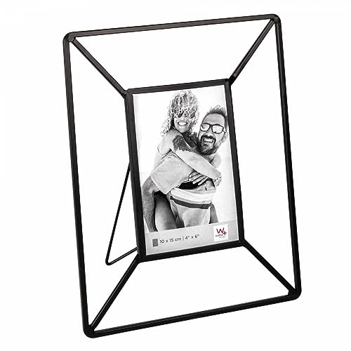 walther design FN015B cadre photo métal noir 20,7x26 cm