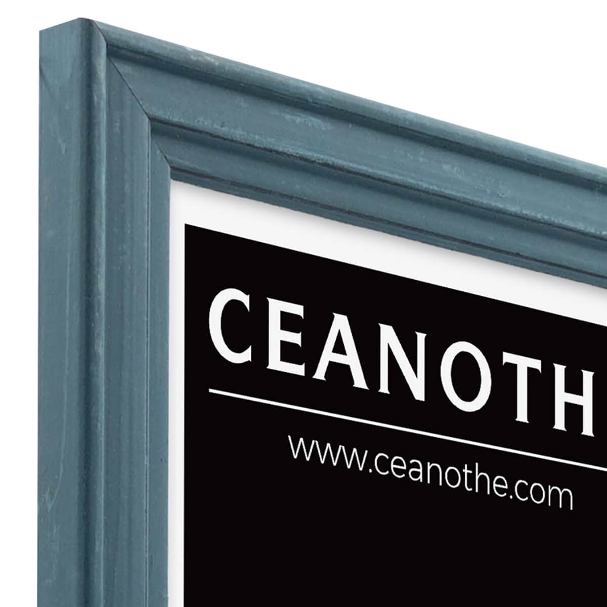 Ceanothe Brio Belle-ILE cadre photo 30x40 cm bleu patiné