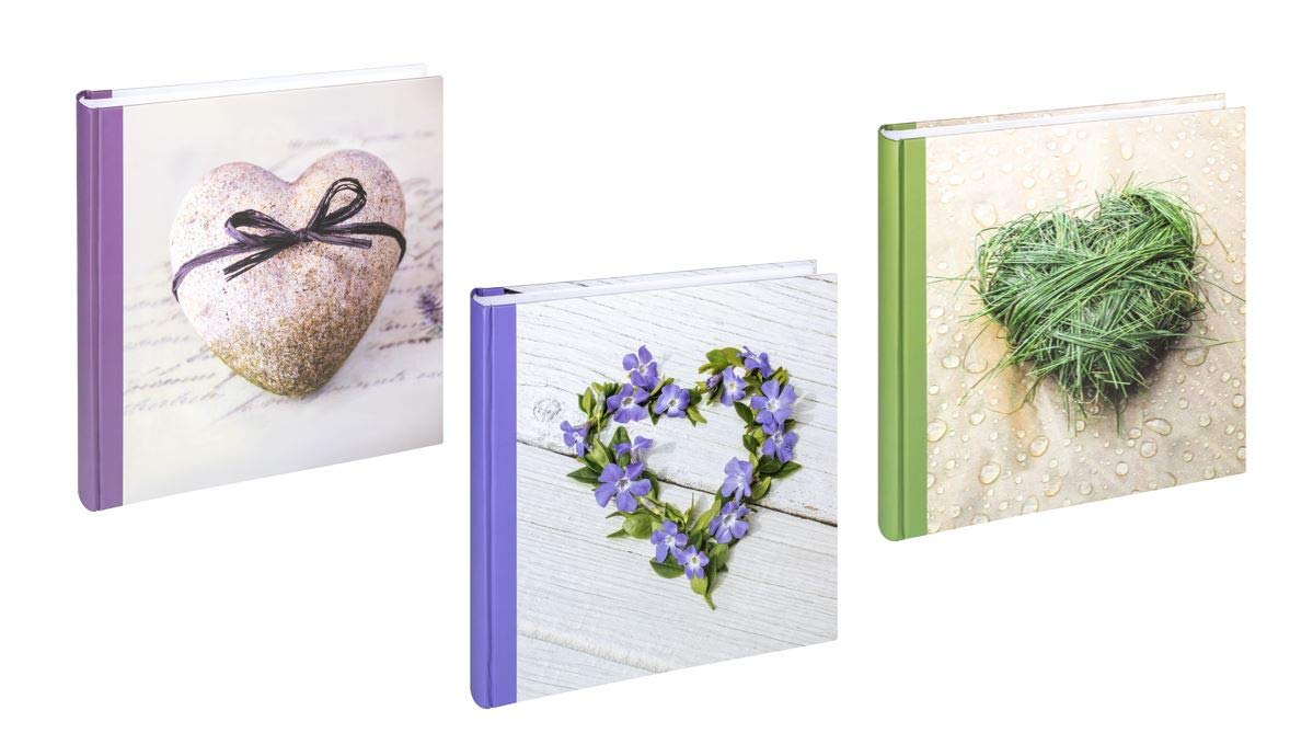 walther design Hearts V MX-612 album photo 30x30 cm coeurs