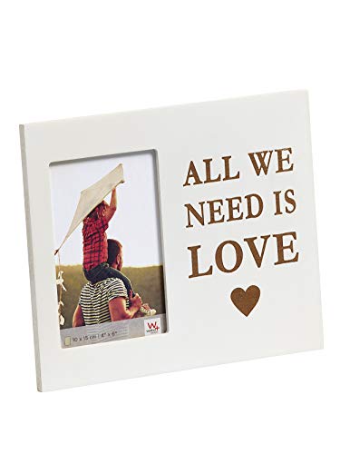 walther design Dreams RL015W cadre photo blanc 10x15 cm love