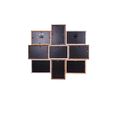 Ceanothe Scandi 34546 cadre multi-vues bois naturel 9 vues