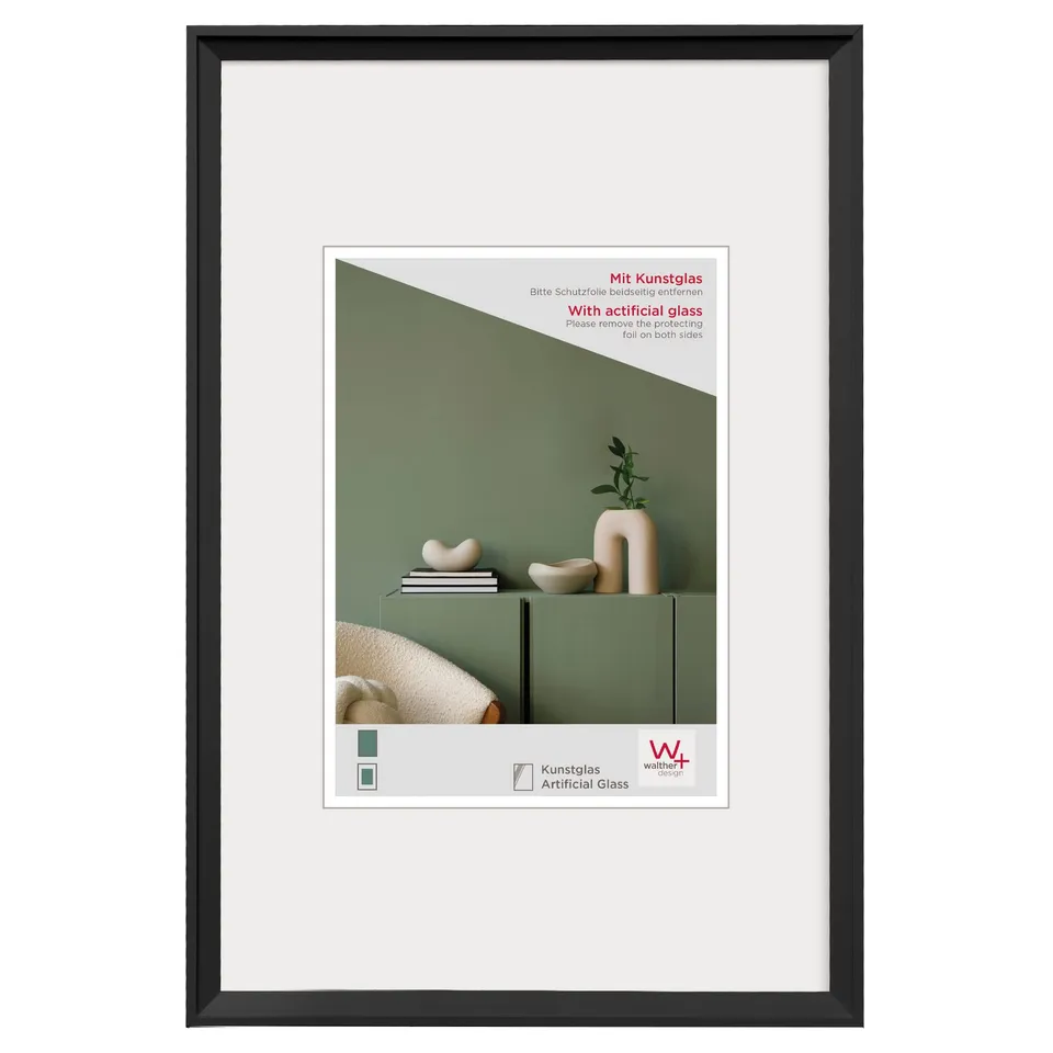 walther design Desire DEX460B cadre photo noir 40x60 cm
