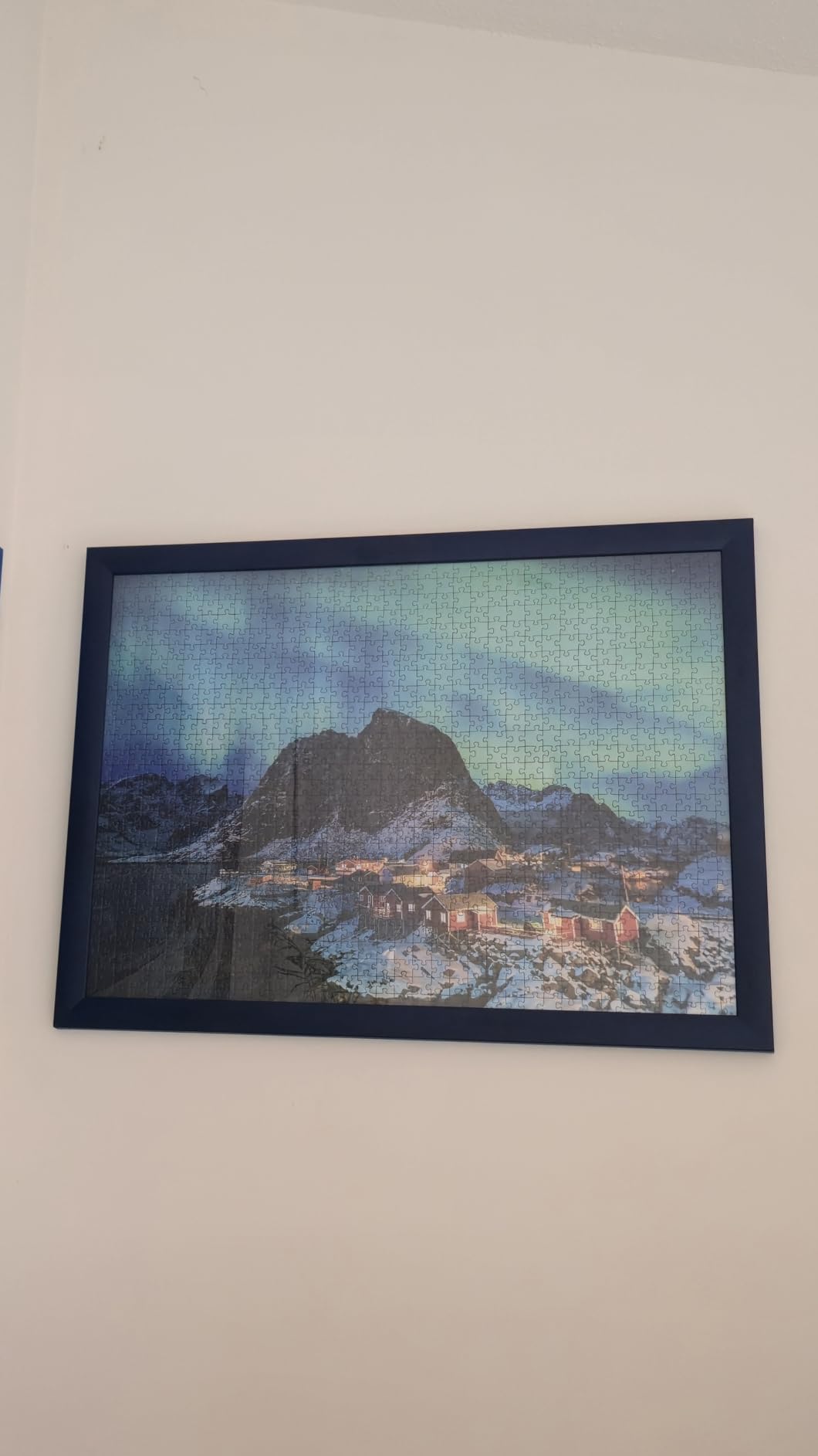 FRAMO 35 mm cadre photo bois 50x60 cm noir mat