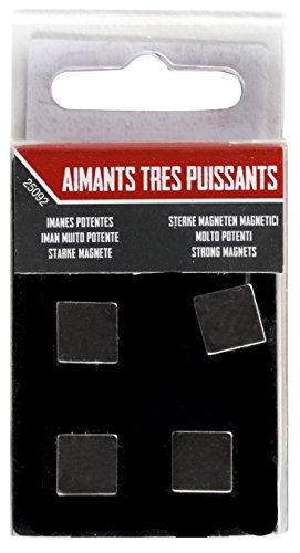 Ceanothe Strong magnets carrés fixation cadre lot de 4