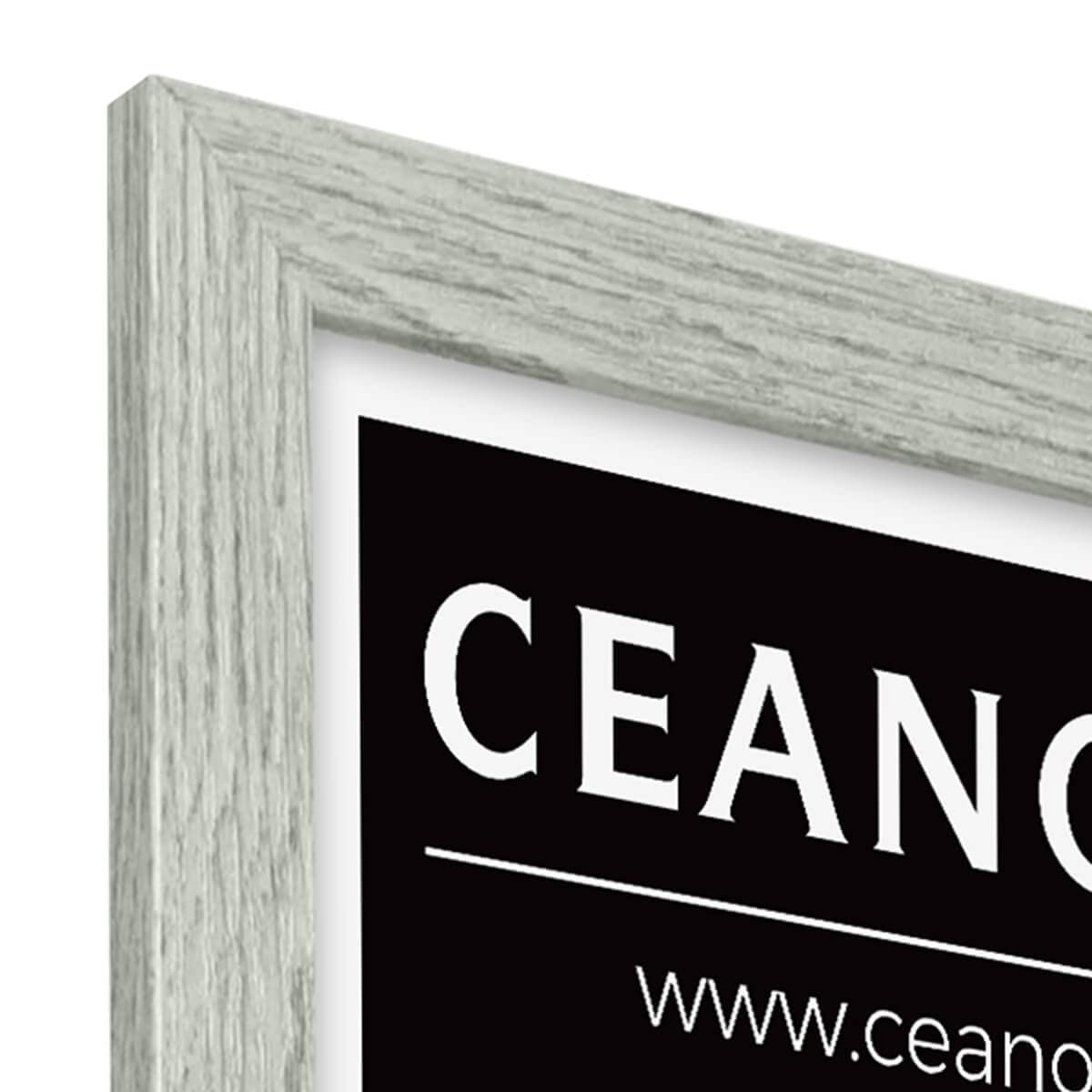 Ceanothe Australe cadre photo 50x70 cm bois grisé affiche